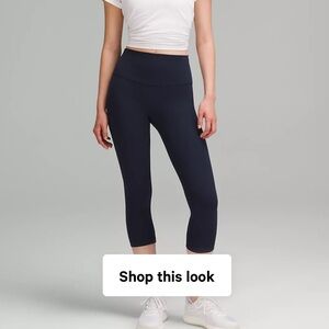 lululemon athletica Navy Blue Leggings